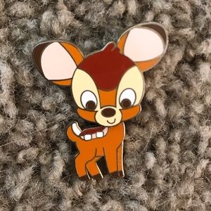 Bambi bobble head pin